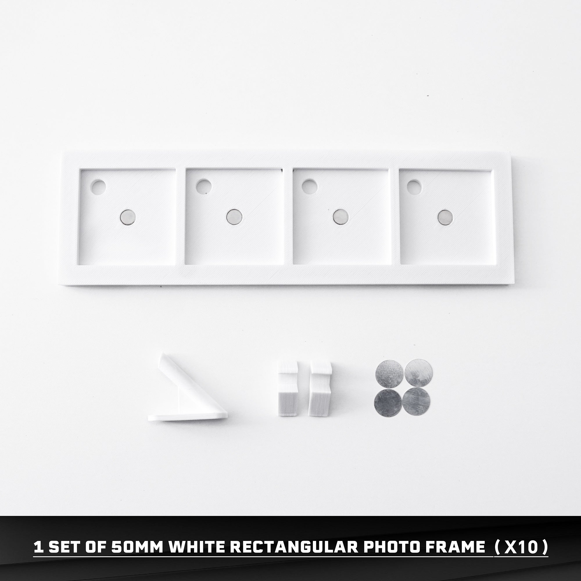 50×50mm Square Magnetic Photo Frame