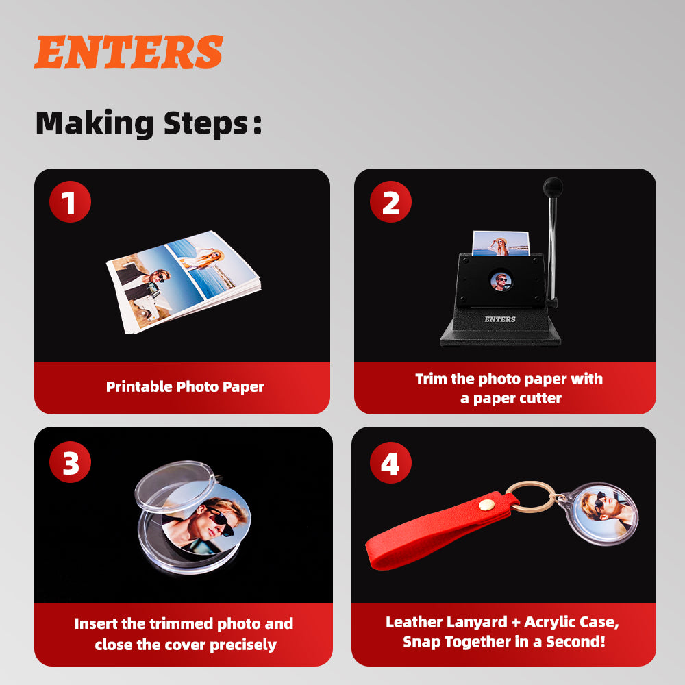 Acrylic Keychain Making Machine Kit